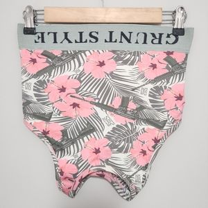 Grunt Style Women's Floral Bras Size S